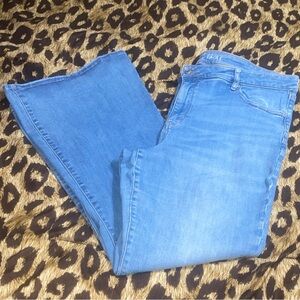 Women’s Light Wash Blue Flare Jeans